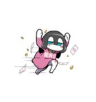寝不足少女（個別スタンプ：18）