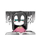 寝不足少女（個別スタンプ：21）