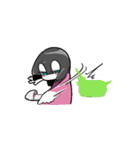 寝不足少女（個別スタンプ：27）