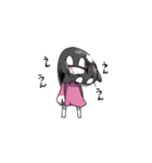 寝不足少女（個別スタンプ：35）