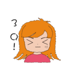 Half of girl（個別スタンプ：31）