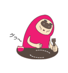 ごろごろピンクとジジ（個別スタンプ：29）
