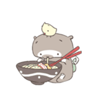 Otter and his stupid chicken Friends（個別スタンプ：16）