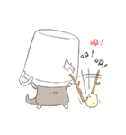 Otter and his stupid chicken Friends（個別スタンプ：27）