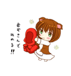 赤い頭巾の女の子！（個別スタンプ：1）