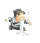 what a fuss（個別スタンプ：13）