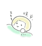 よく使う中国語 おかっぱちゃんの一言（個別スタンプ：13）