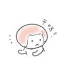 よく使う中国語 おかっぱちゃんの一言（個別スタンプ：18）