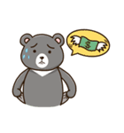 The Moon Bear Family（個別スタンプ：13）