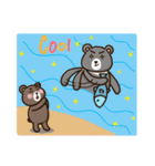 The Moon Bear Family（個別スタンプ：18）