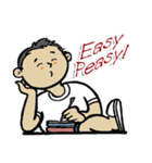 Dotty dream of soldier (English version)（個別スタンプ：14）