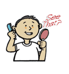 Dotty dream of soldier (English version)（個別スタンプ：15）