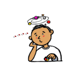 Dotty dream of soldier (English version)（個別スタンプ：17）