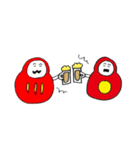 だるまおじさん2（個別スタンプ：34）