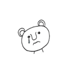 感情があるシロクマさん（個別スタンプ：35）