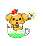 ティーカップ犬のキュートな日常（個別スタンプ：27）