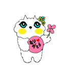 もこもこブブちゃん（個別スタンプ：1）