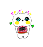 もこもこブブちゃん（個別スタンプ：3）