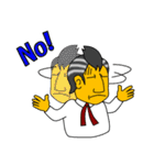 天才プログラマーカメムシくんのつっこみ（個別スタンプ：14）