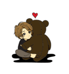 Cutie Couple（個別スタンプ：18）