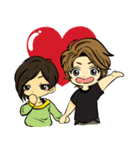 Cutie Couple（個別スタンプ：38）