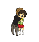 Cutie Couple（個別スタンプ：39）