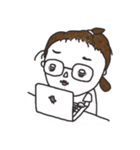 A Hun＆Ta Kou（個別スタンプ：21）