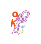 rabbit rabbit :3（個別スタンプ：3）