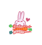 rabbit rabbit :3（個別スタンプ：25）