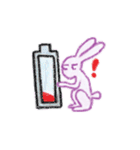 rabbit rabbit :3（個別スタンプ：35）