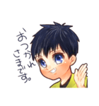 愉快なお二人さん（個別スタンプ：1）