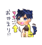 愉快なお二人さん（個別スタンプ：3）