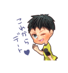 愉快なお二人さん（個別スタンプ：23）
