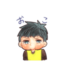 愉快なお二人さん（個別スタンプ：34）