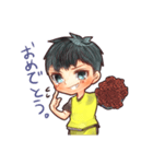 愉快なお二人さん（個別スタンプ：38）
