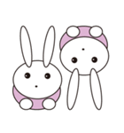 Little Pink Rabbit（個別スタンプ：21）