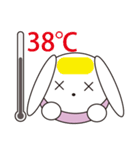 Little Pink Rabbit（個別スタンプ：22）