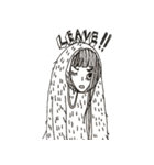 Maggie the long hair girl（個別スタンプ：8）