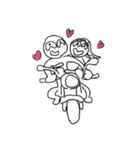 Those motocycle shut things（個別スタンプ：12）