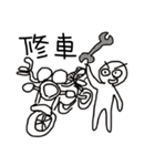 Those motocycle shut things（個別スタンプ：26）