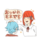 葉桜学園放送部（個別スタンプ：10）