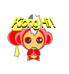 Monmon, the Demon Monkey（個別スタンプ：36）