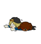 Finnick Slow life.（個別スタンプ：35）