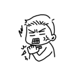 boring man（個別スタンプ：37）