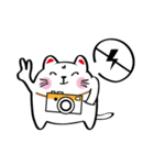 Lucky Momo The Camera Cat（個別スタンプ：5）