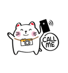 Lucky Momo The Camera Cat（個別スタンプ：6）