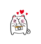 Lucky Momo The Camera Cat（個別スタンプ：8）