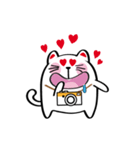 Lucky Momo The Camera Cat（個別スタンプ：10）