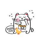 Lucky Momo The Camera Cat（個別スタンプ：11）