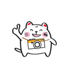 Lucky Momo The Camera Cat（個別スタンプ：12）